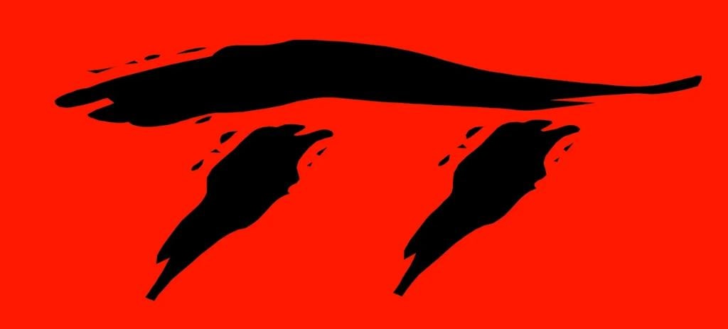 Paranormal creature silhouette